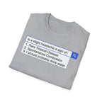 Slight Headache Search T shirt