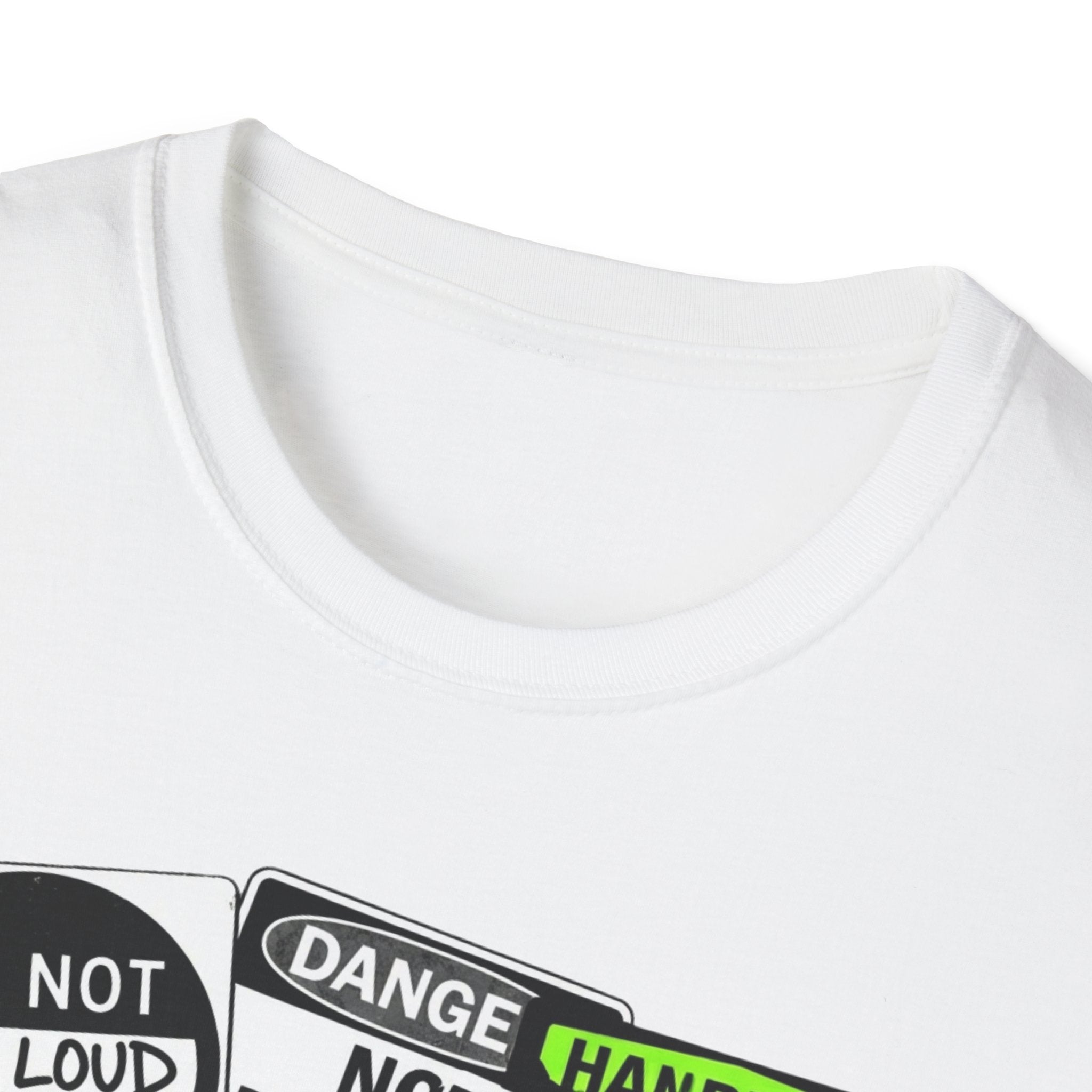 Social Battery Warning Signs T-Shirt