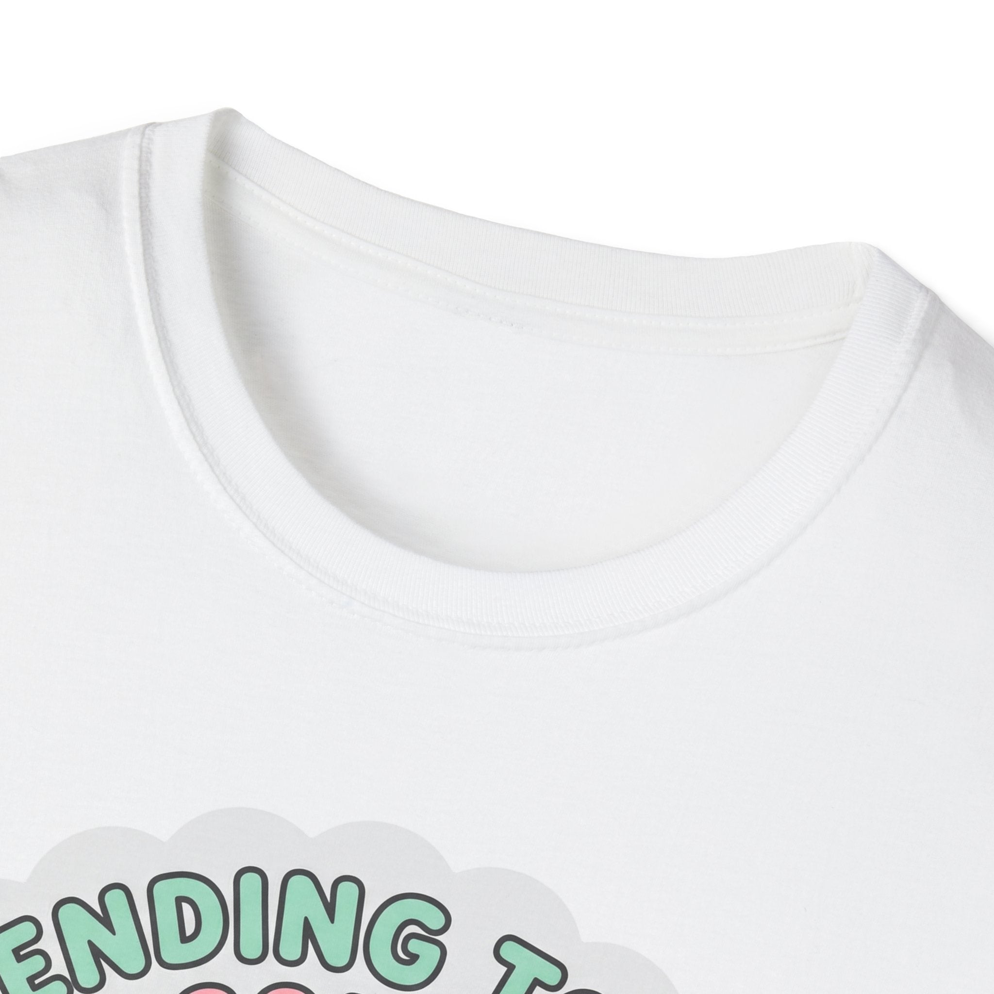 Spending Today in Cozy Bubble T-Shirt — Relaxed Lounge Tee for Cozy Days