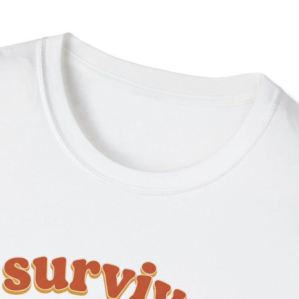 I Survived My Own Thoughts Again T-Shirt — Funny Mental Health Graphic Tee