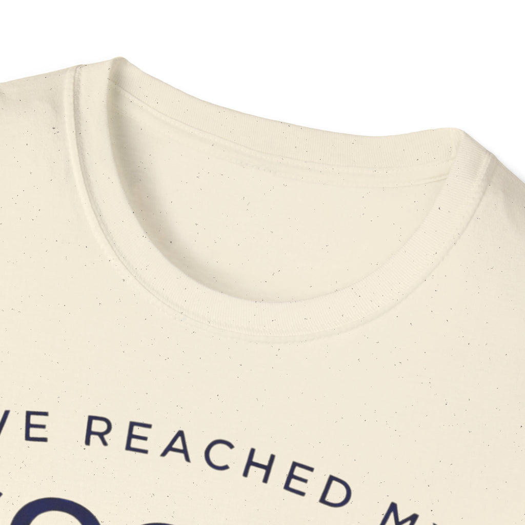 I’ve Reached My Social Quota T shirt