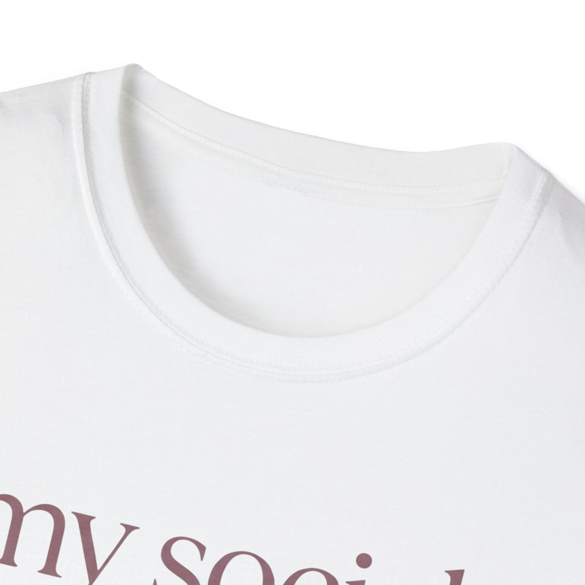 My Social Battery Has Entered Low Power T shirt