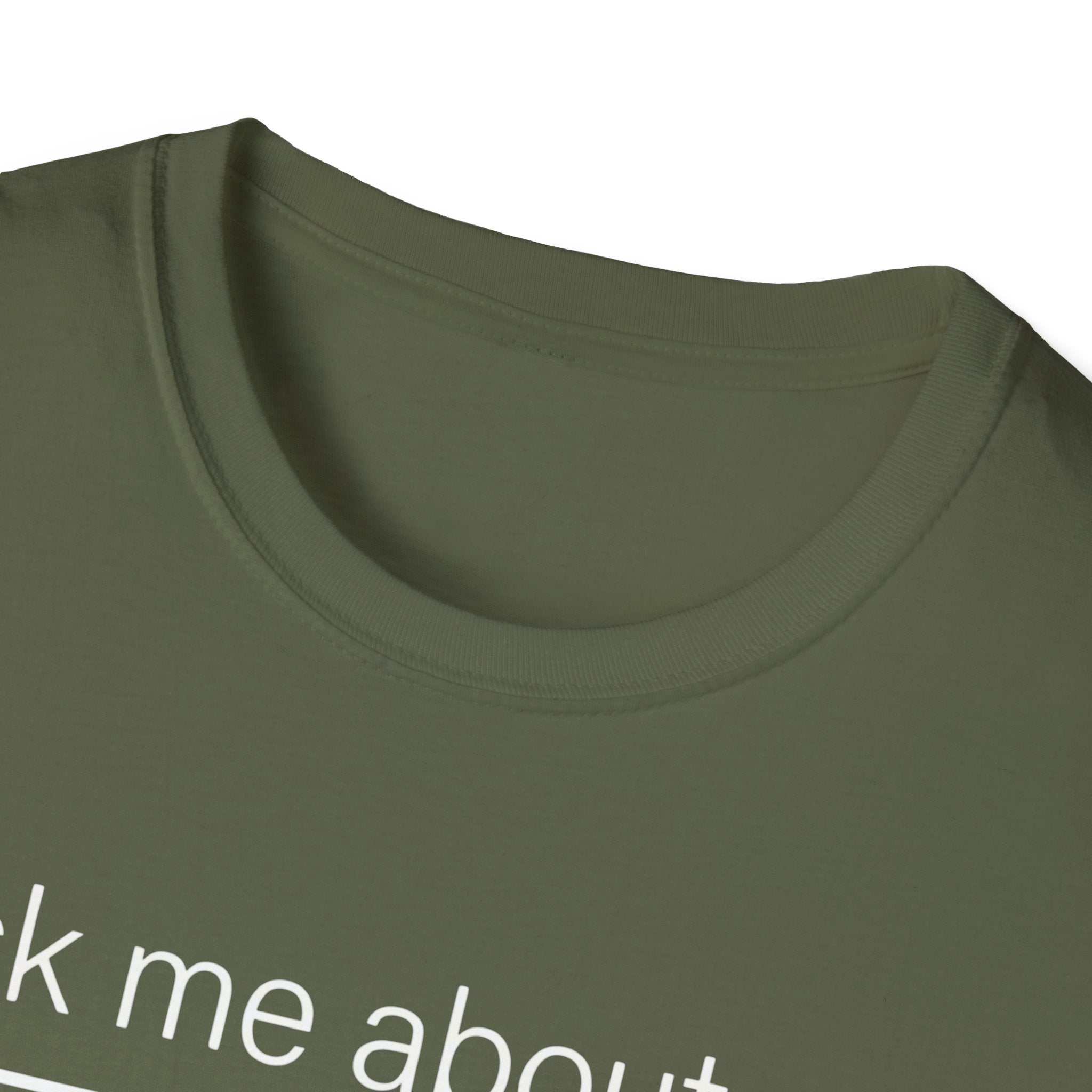 Overthinking T-Shirt — "Ask Me About My Overthinking" Graphic Tee