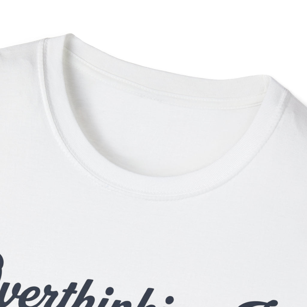 Overthinking Is My Cardio T-Shirt – Funny Mental Health Graphic Tee