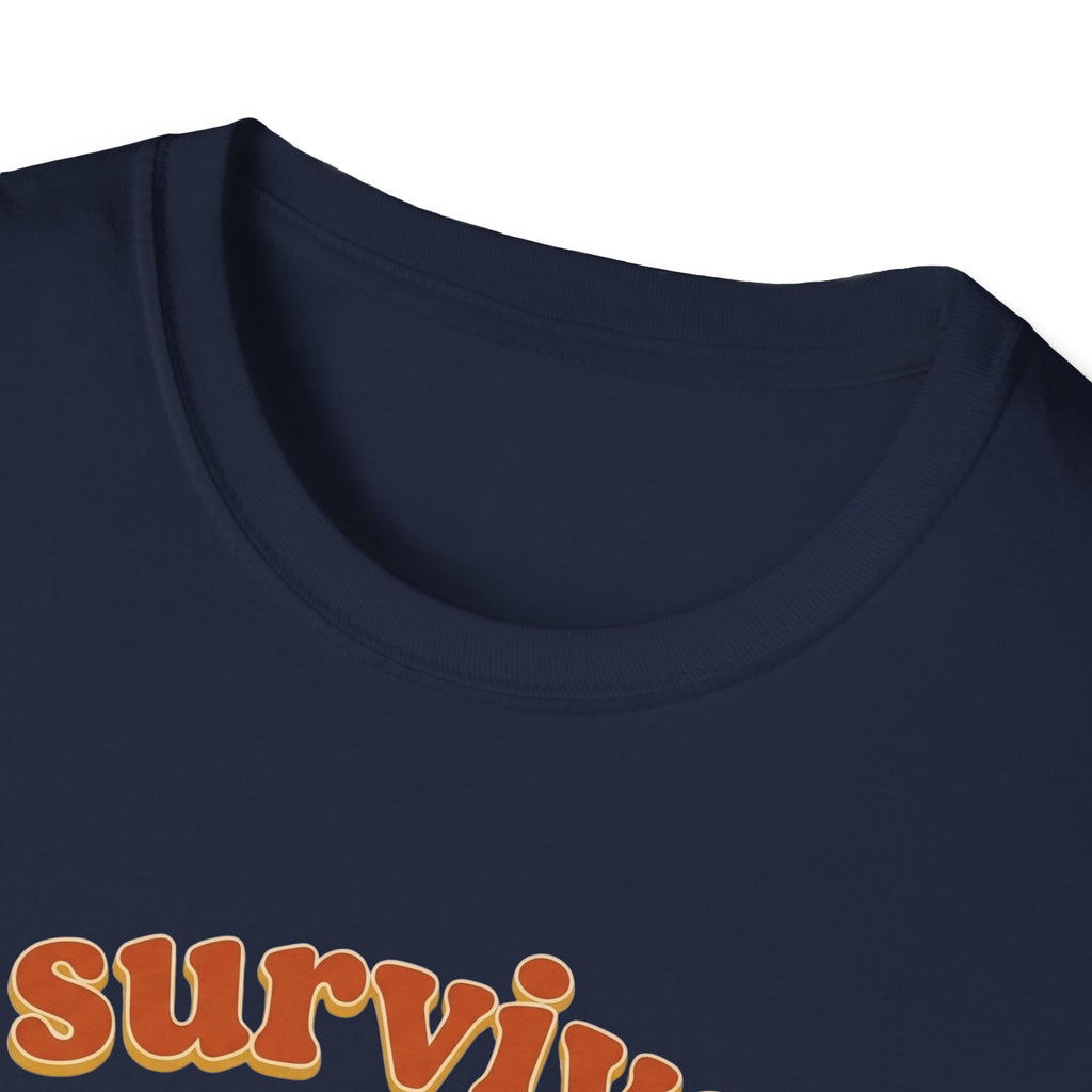 I Survived My Own Thoughts Again T-Shirt — Funny Mental Health Graphic Tee