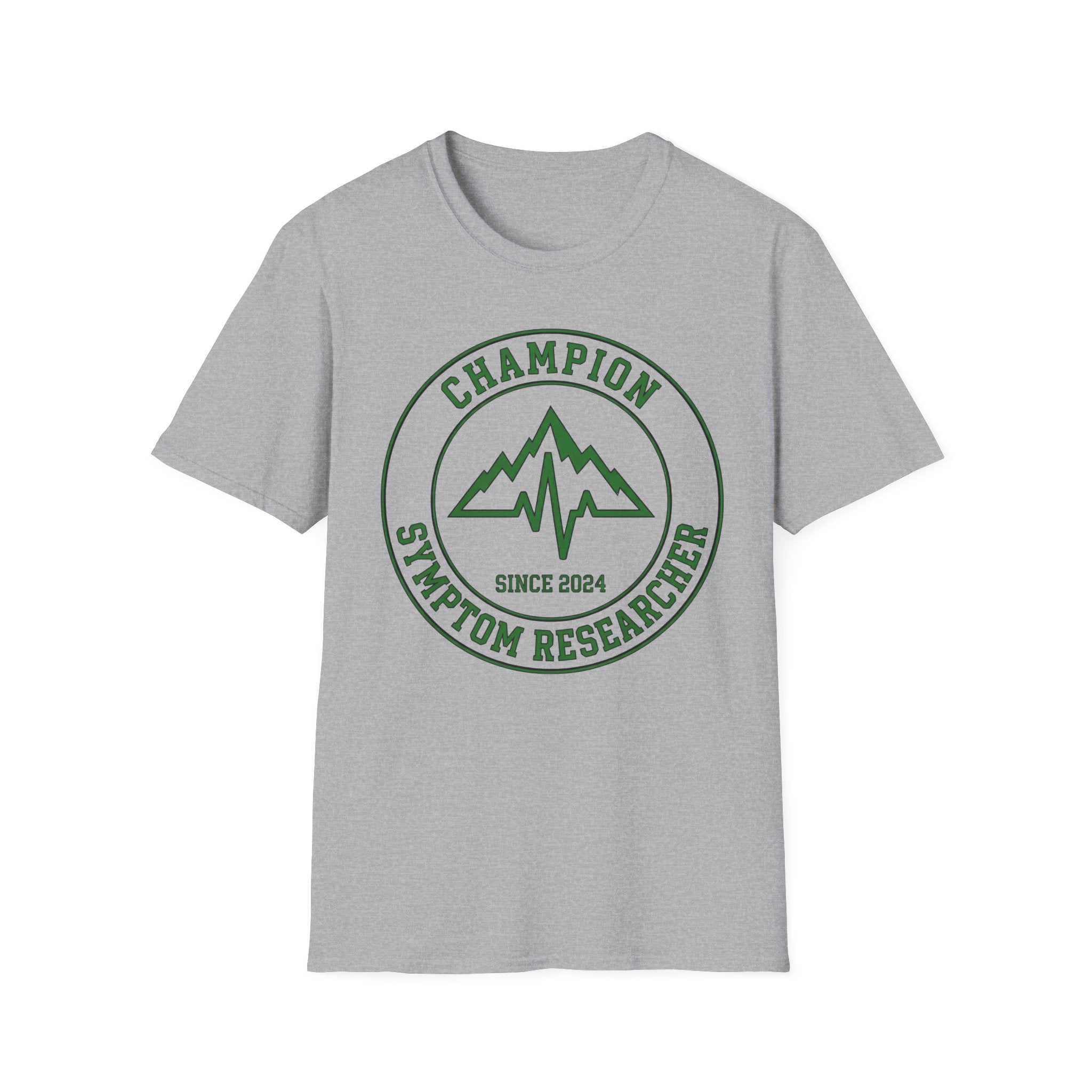 Champion Symptom Researcher T shirt