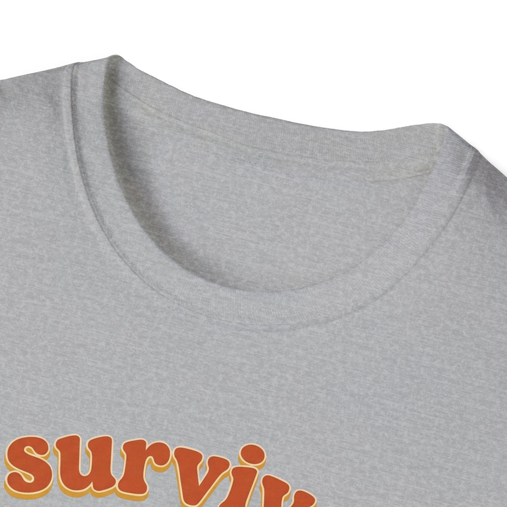 I Survived My Own Thoughts Again T-Shirt — Funny Mental Health Graphic Tee