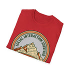 Social Interaction Survivor T shirt