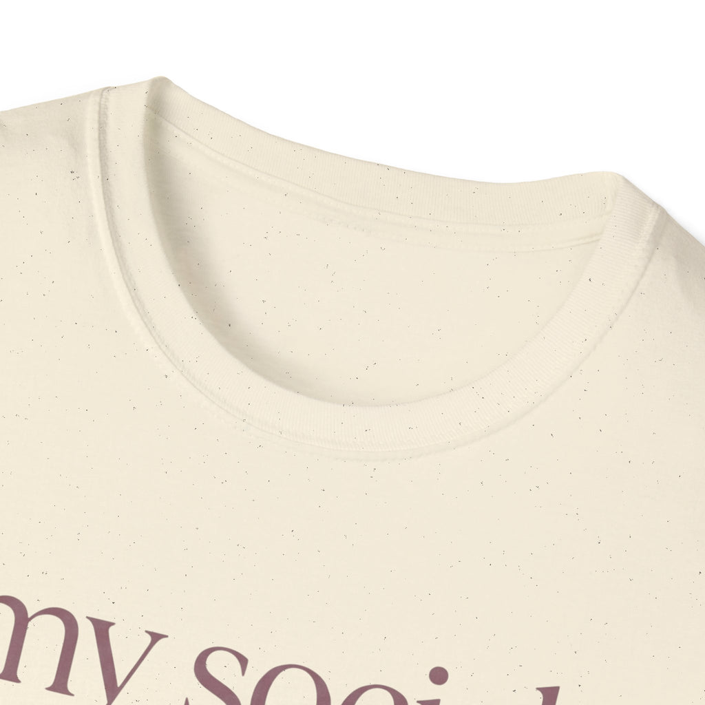 My Social Battery Has Entered Low Power T shirt