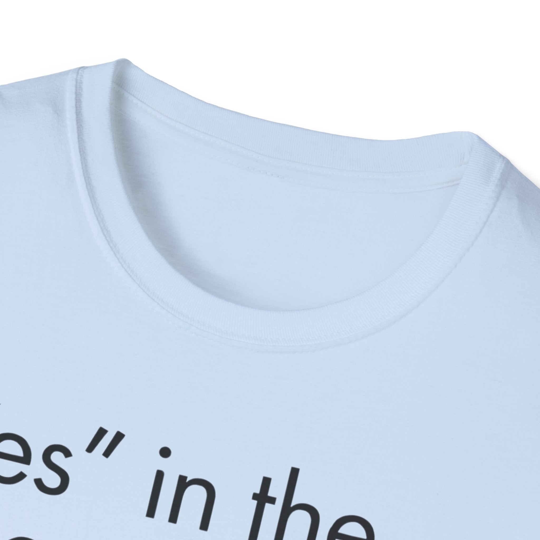 Yes in Group No in Reality - Sarcastic Minimalist Graphic T-Shirt