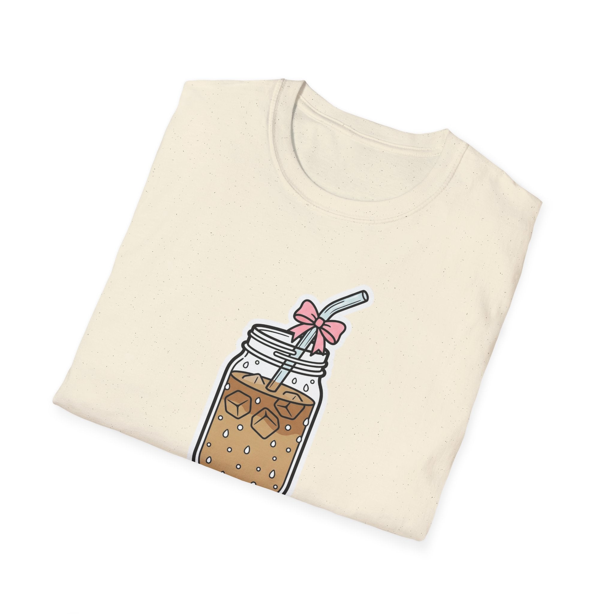 90% Iced coffee 10% panic T shirt