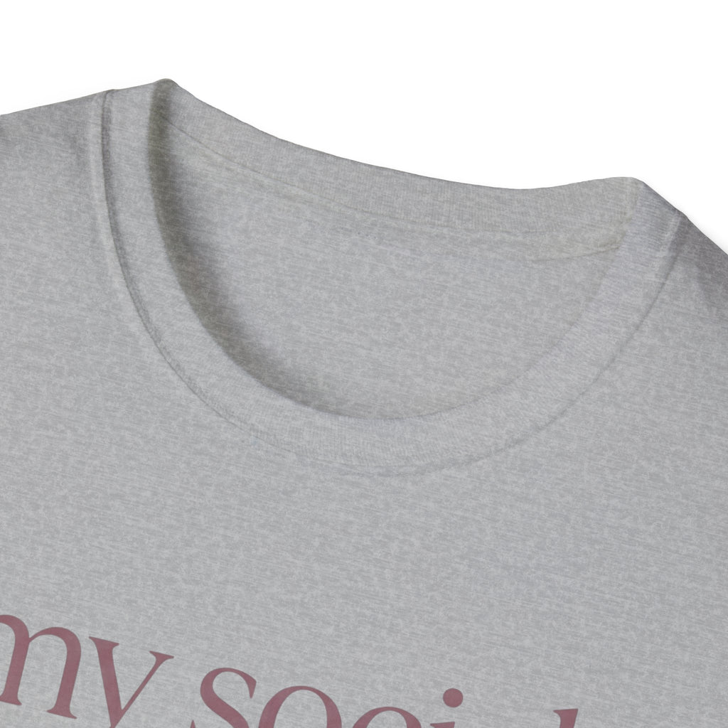 My Social Battery Has Entered Low Power T shirt