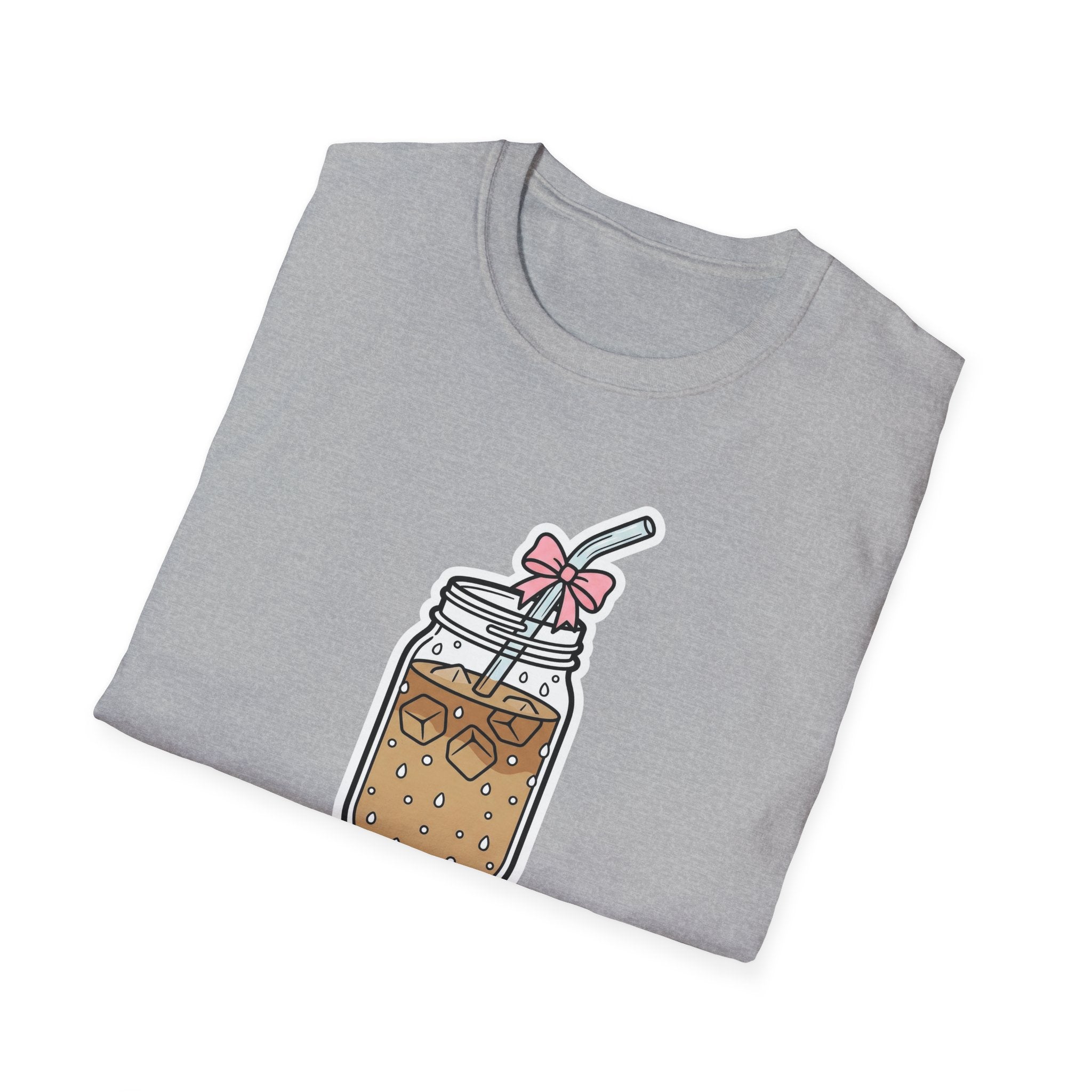 90% Iced coffee 10% panic T shirt