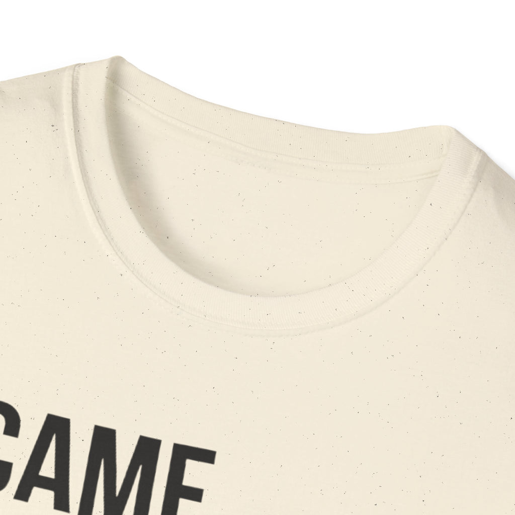 Anxiety Humor T-Shirt — "I Came, I Saw, Had Anxiety, So I Left" Graphic Tee