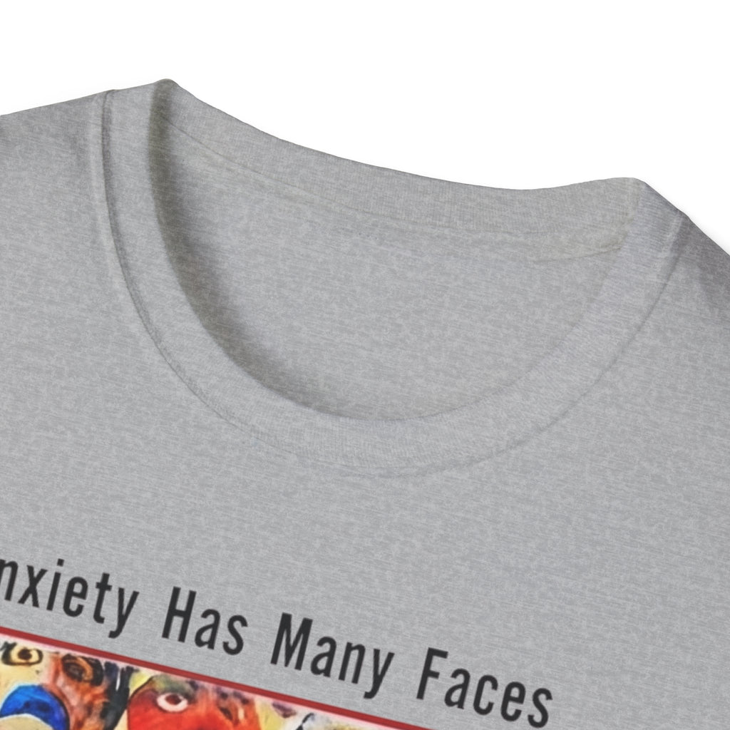 Anxiety Has Many Faces T-Shirt — 'There Is Only One Treatment: A Nap' Graphic Tee
