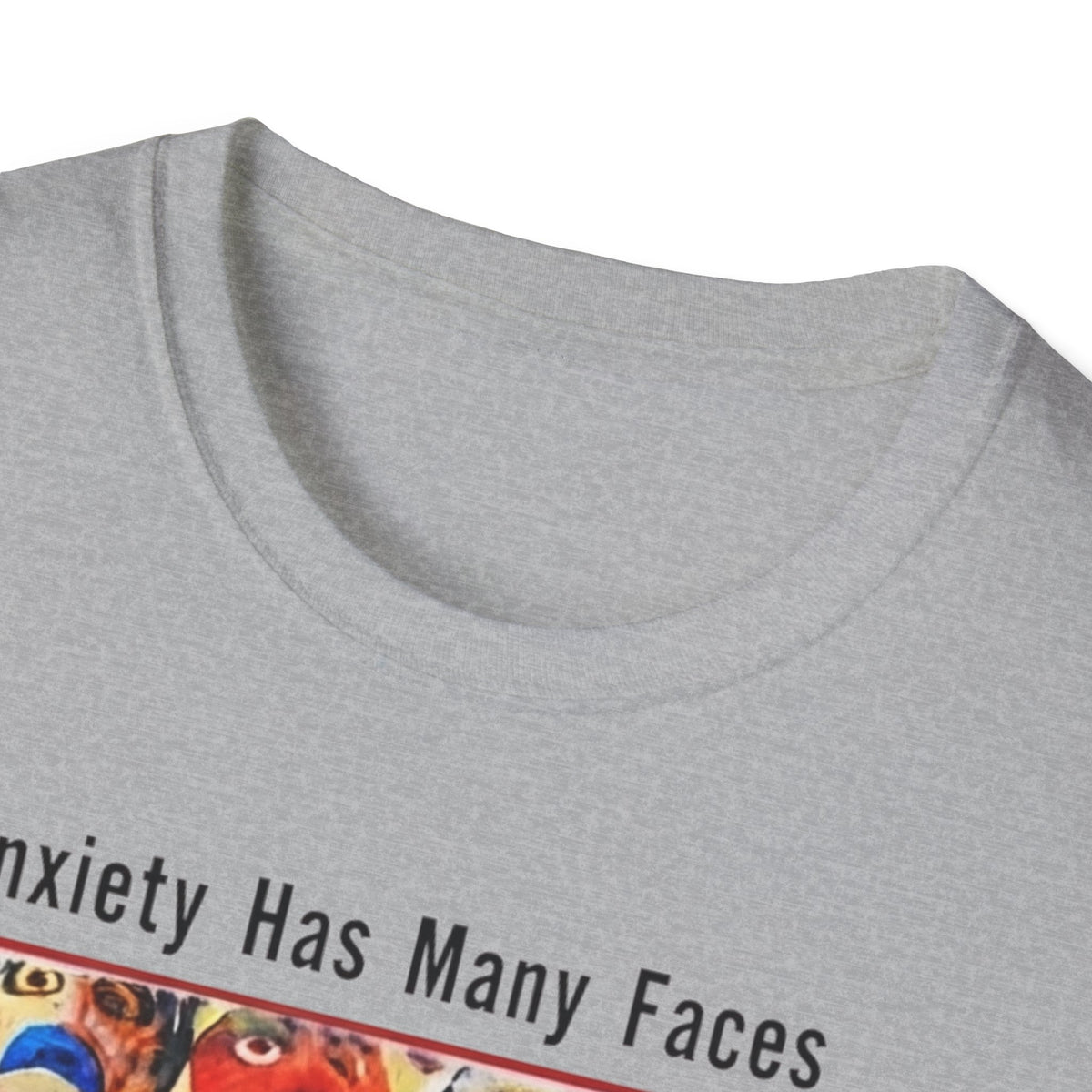 Anxiety Has Many Faces T-Shirt — 'There Is Only One Treatment: A Nap' Graphic Tee