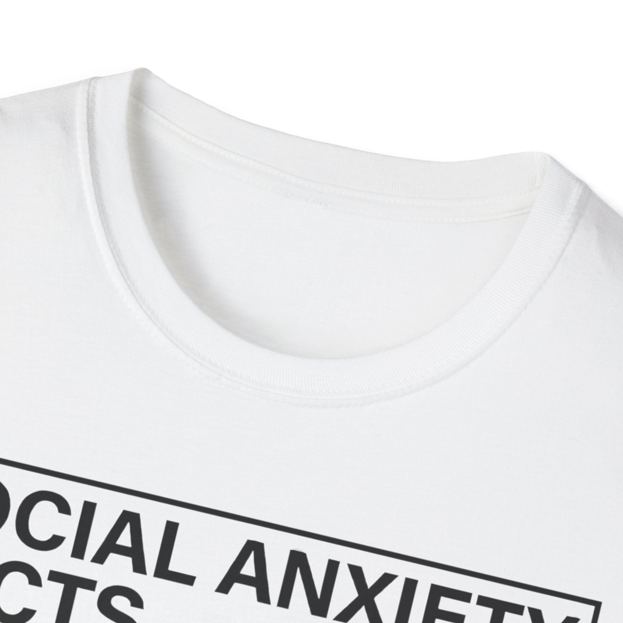 Social anxiety facts T shirt