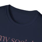 My Social Battery Has Entered Low Power T shirt