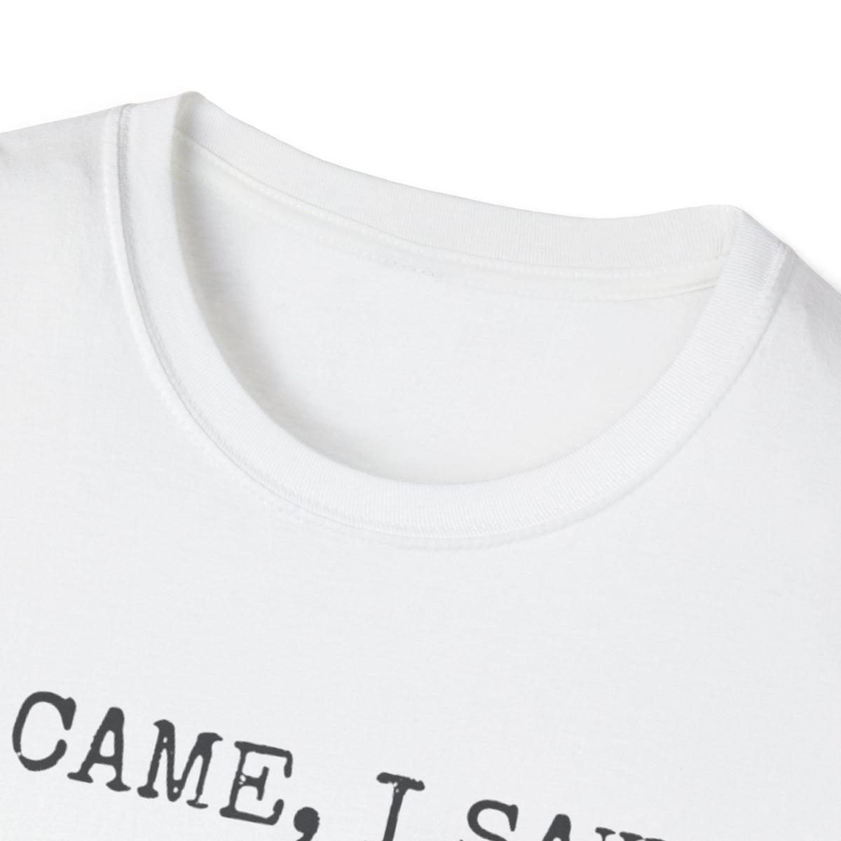 I Came I Saw I Had Anxiety So I Left Tee — Funny Anxiety Awareness T-Shirt