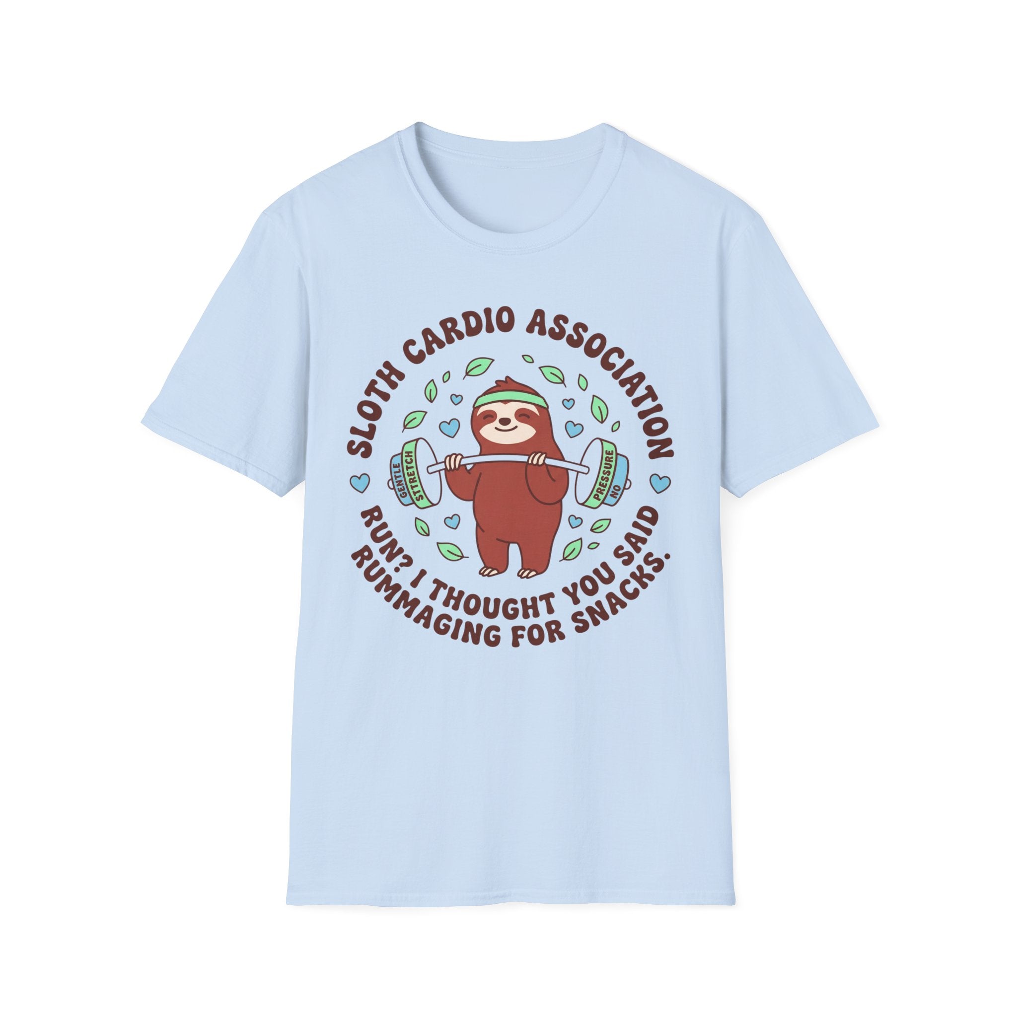 Sloth Cardio Association T shirt
