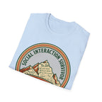 Social Interaction Survivor T shirt
