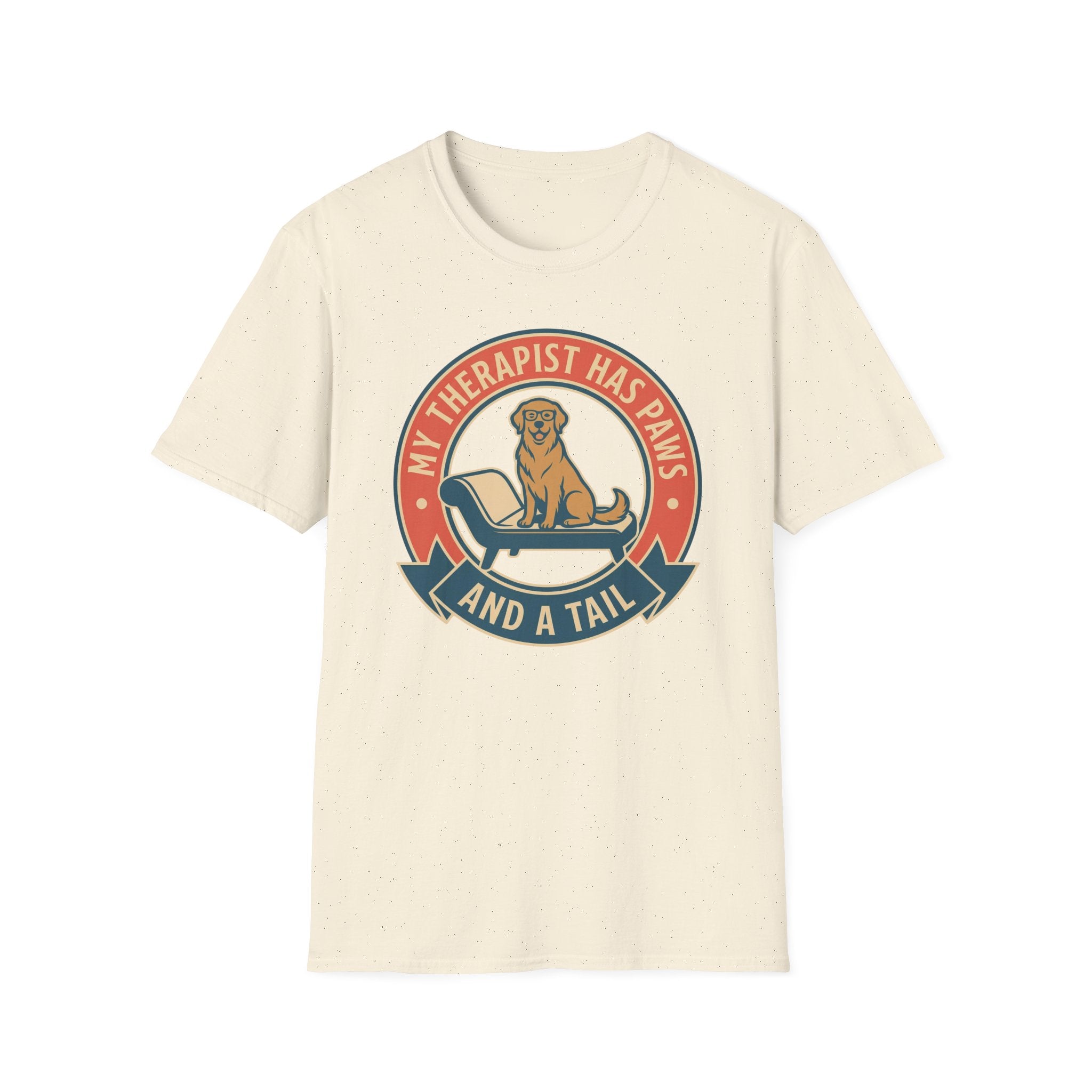 My Therapist Has Paws and Tail T shirt