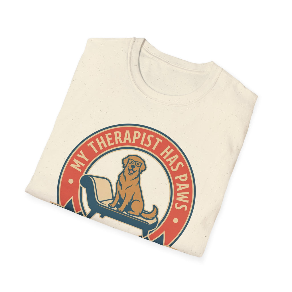 My Therapist Has Paws and Tail T shirt