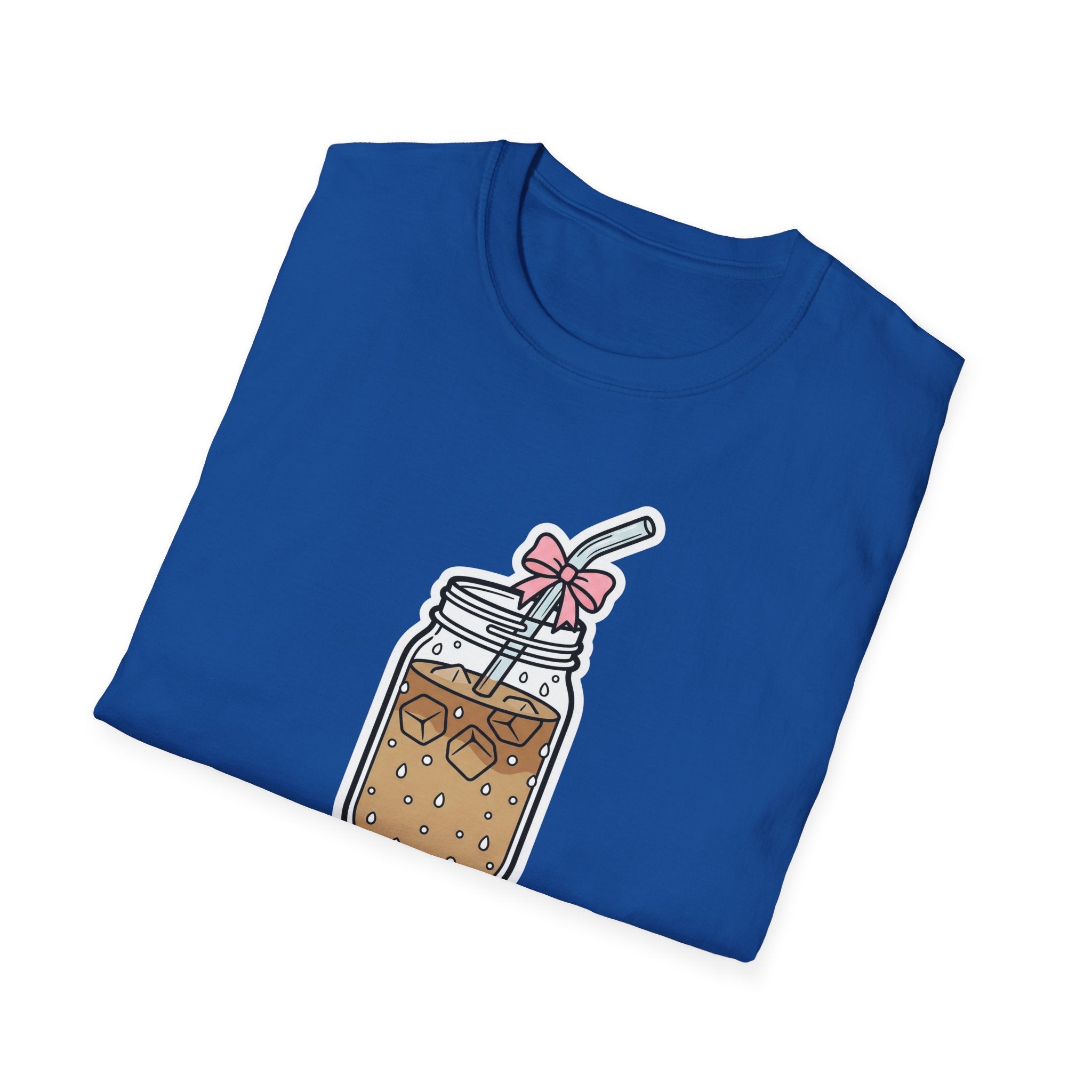 90% Iced coffee 10% panic T shirt
