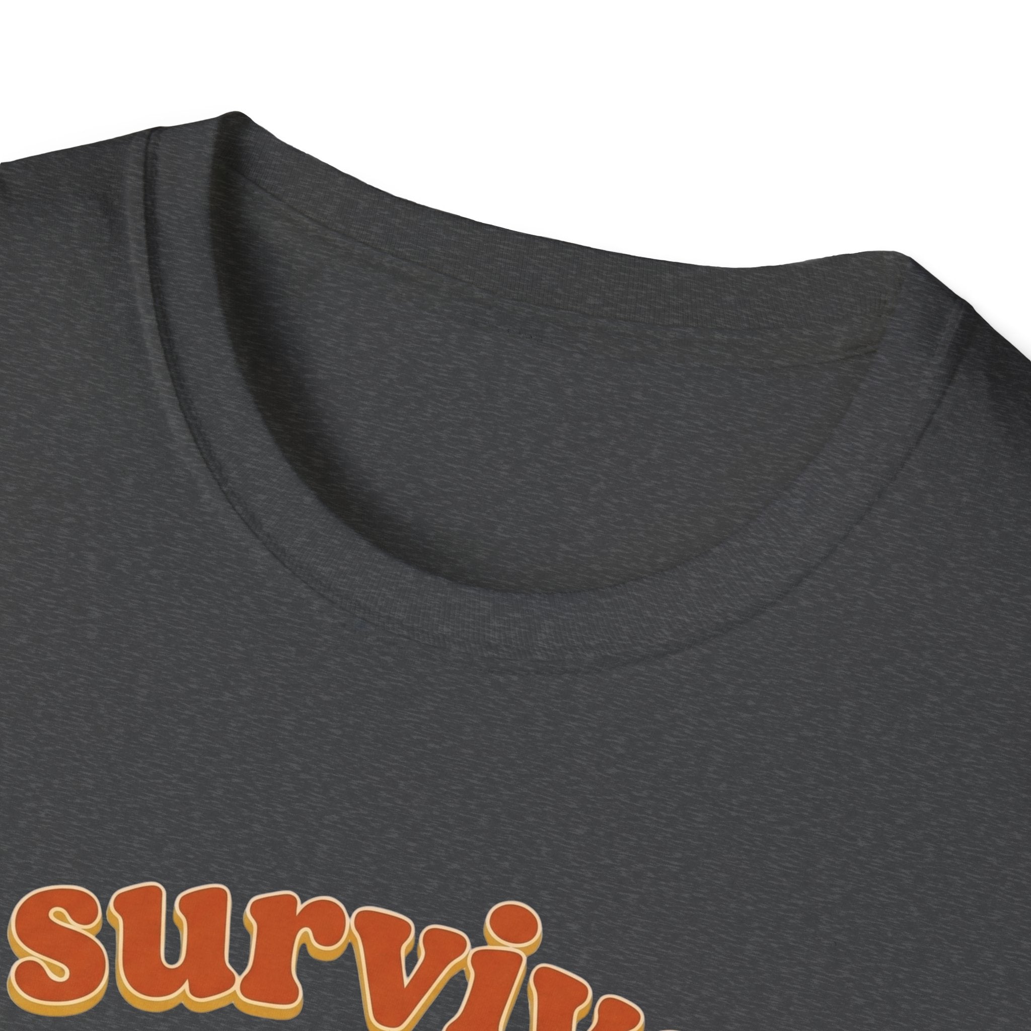 I Survived My Own Thoughts Again T-Shirt — Funny Mental Health Graphic Tee