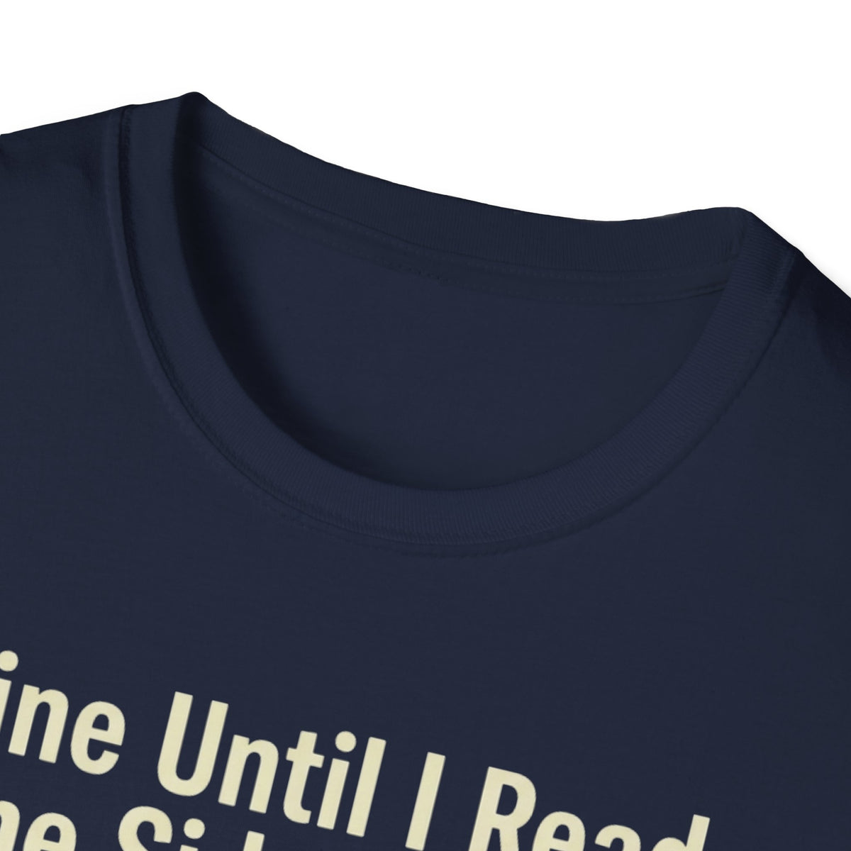 T-Shirt — "Fine Until I Read The Side Effects" Retro Nurse Humor Tee