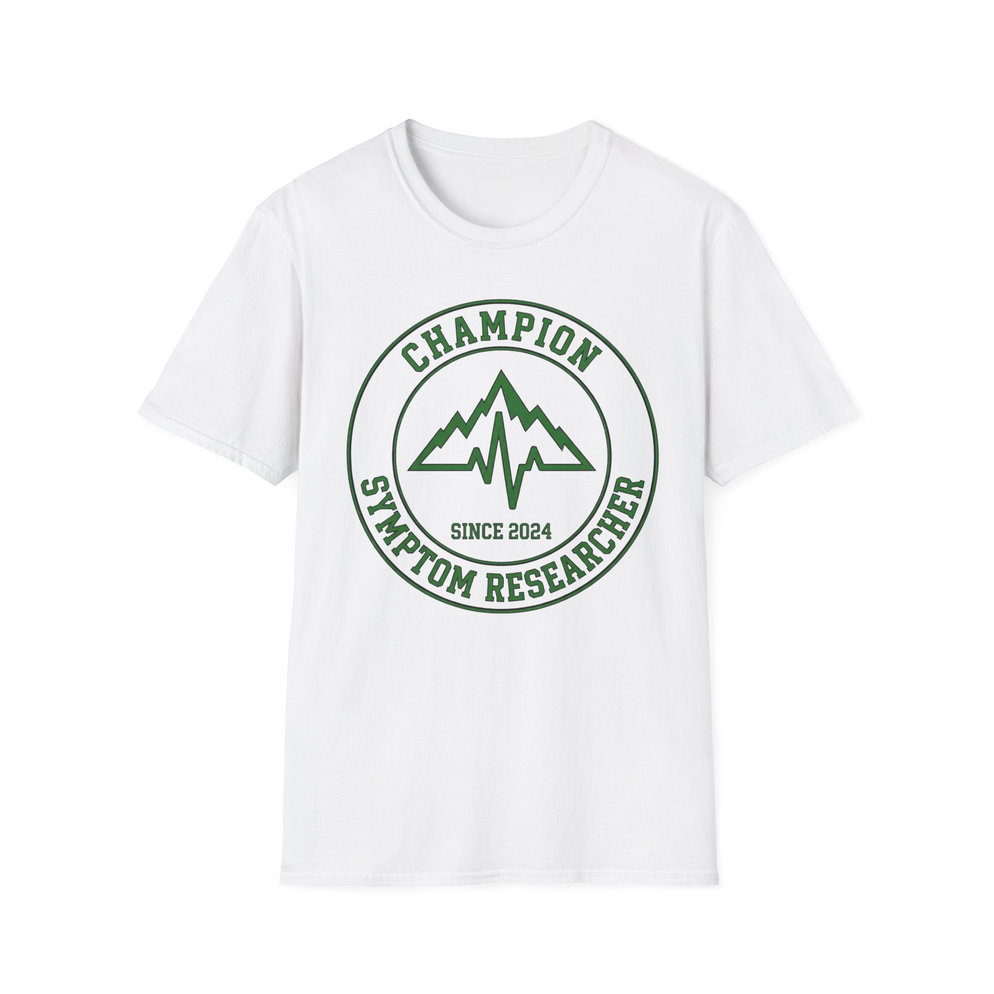 Champion Symptom Researcher T shirt
