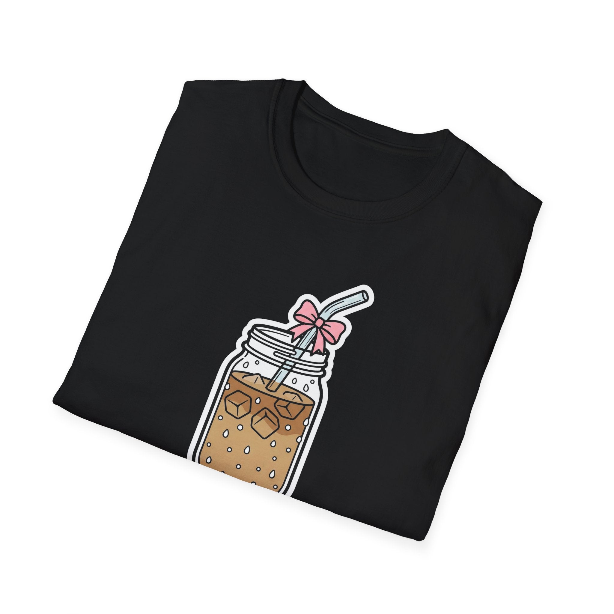 90% Iced coffee 10% panic T shirt