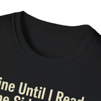 T-Shirt — "Fine Until I Read The Side Effects" Retro Nurse Humor Tee