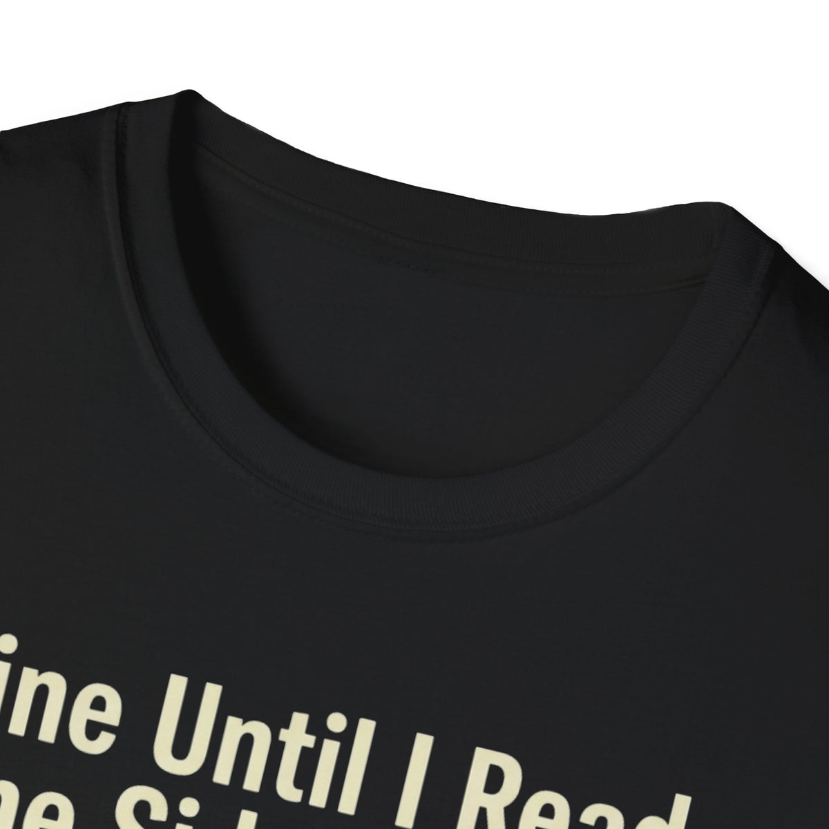 T-Shirt — "Fine Until I Read The Side Effects" Retro Nurse Humor Tee