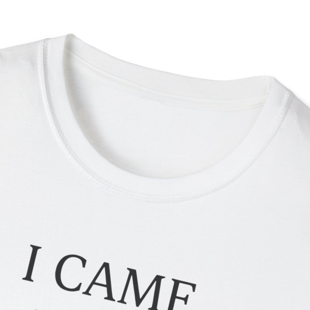 Anxiety Funny T-Shirt — “I Came, I Saw, I Had Anxiety, So I Left” Graphic Tee