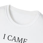 Anxiety Funny T-Shirt — “I Came, I Saw, I Had Anxiety, So I Left” Graphic Tee