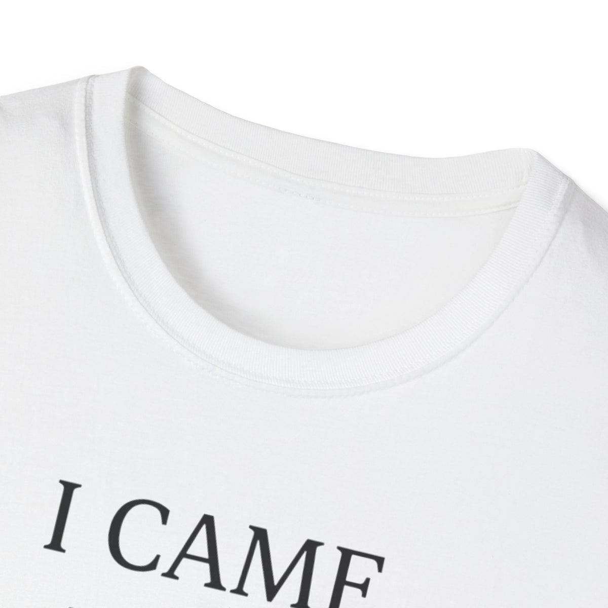 Anxiety Funny T-Shirt — “I Came, I Saw, I Had Anxiety, So I Left” Graphic Tee