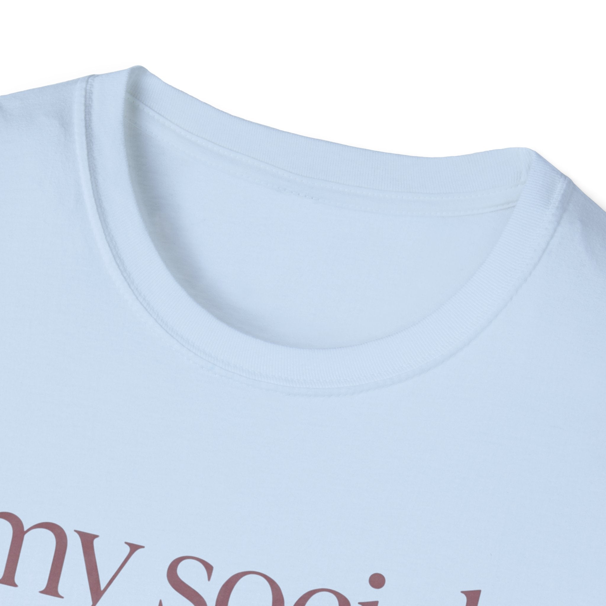 My Social Battery Has Entered Low Power T shirt