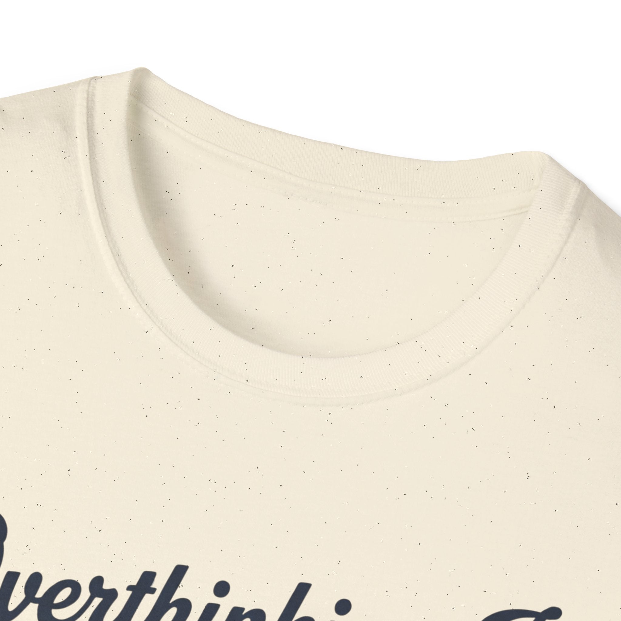 Overthinking Is My Cardio T-Shirt – Funny Mental Health Graphic Tee