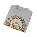Social Interaction Survivor T shirt