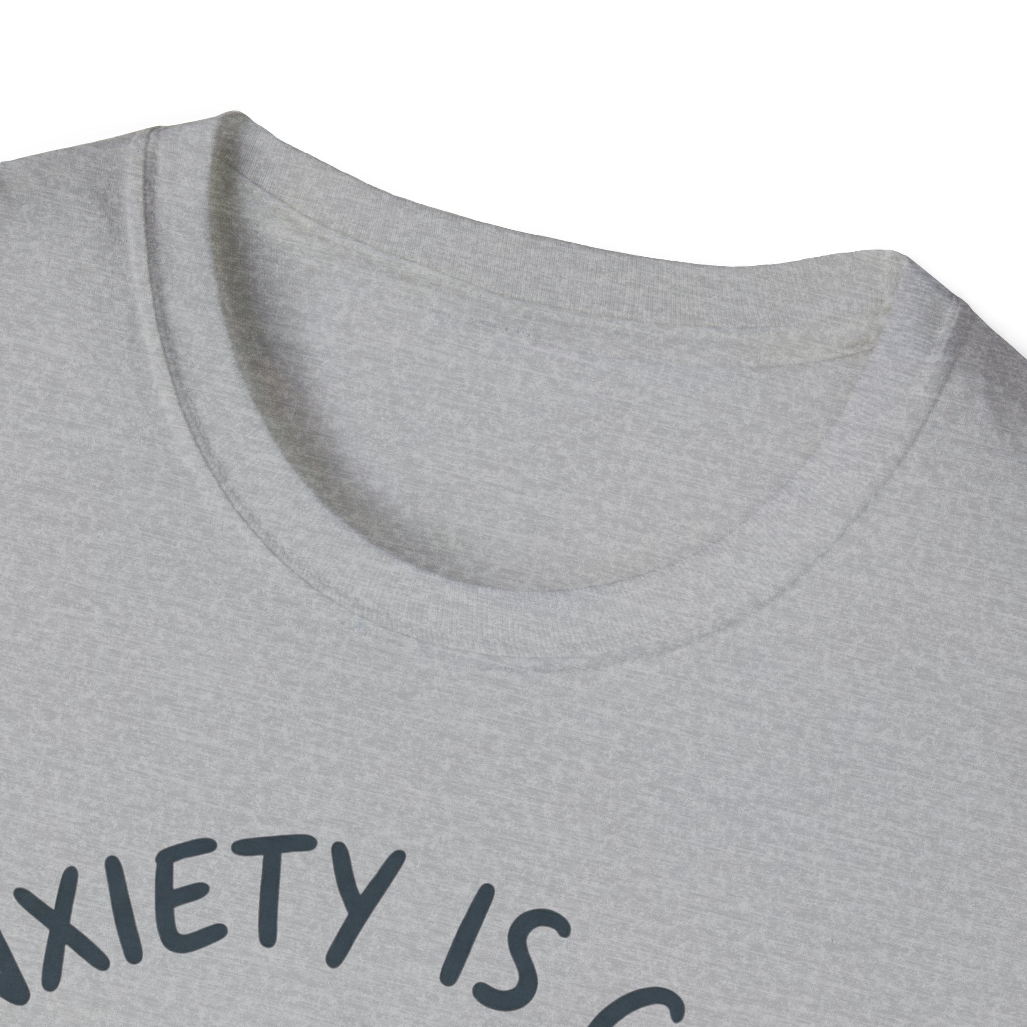 Anxiety Is Chronic, Vibes Iconic – Funny Mental Health T shirt