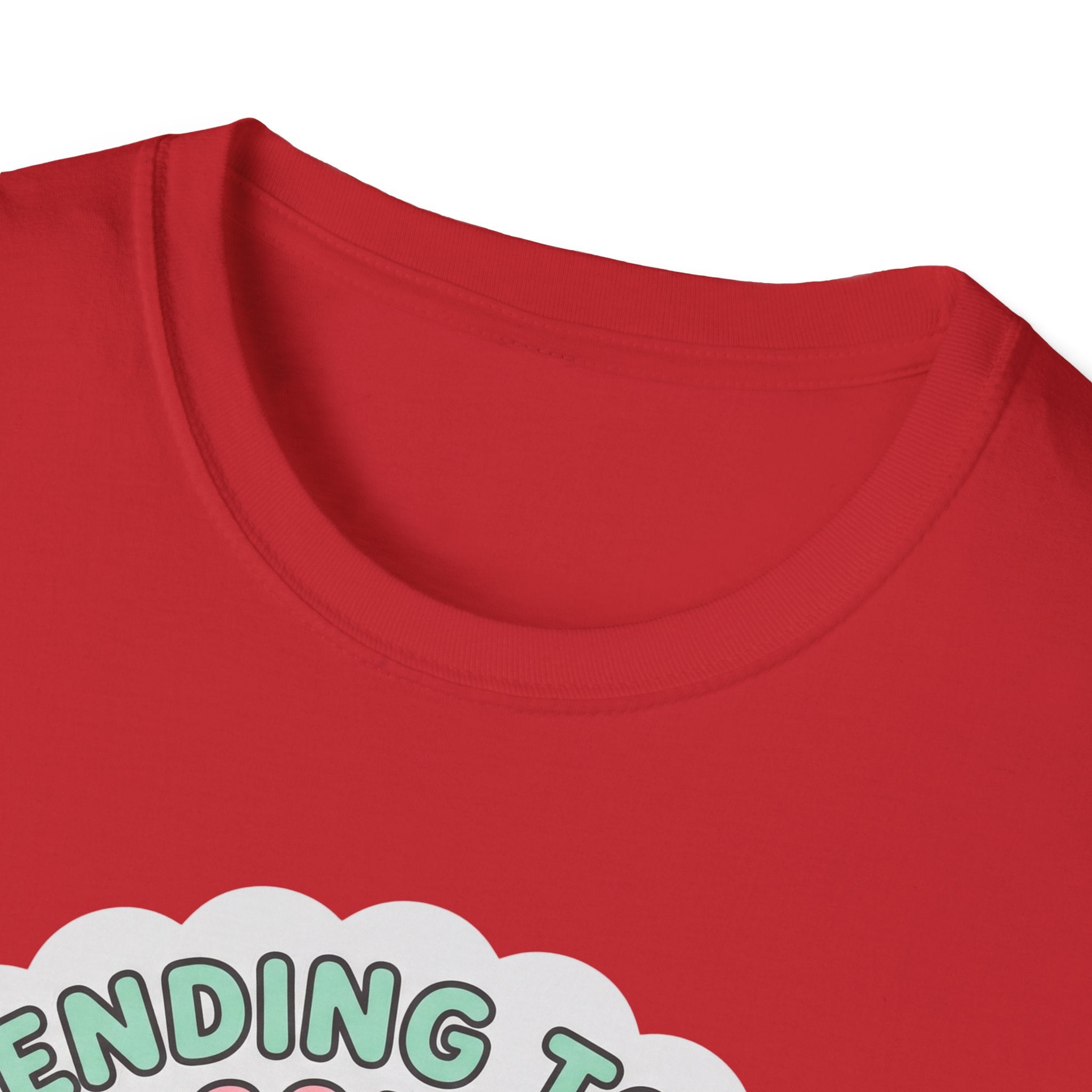 Spending Today in Cozy Bubble T-Shirt — Relaxed Lounge Tee for Cozy Days