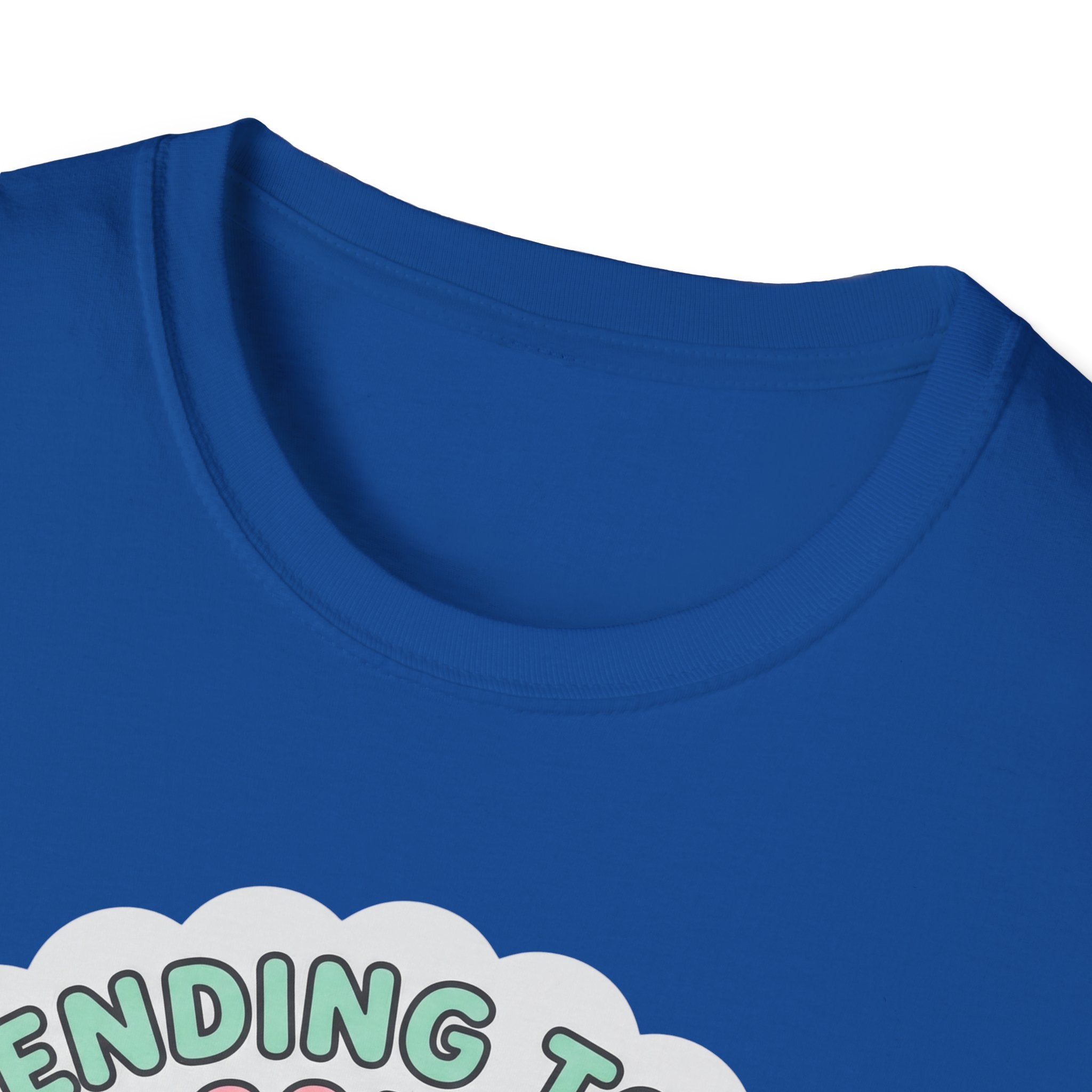 Spending Today in Cozy Bubble T-Shirt — Relaxed Lounge Tee for Cozy Days