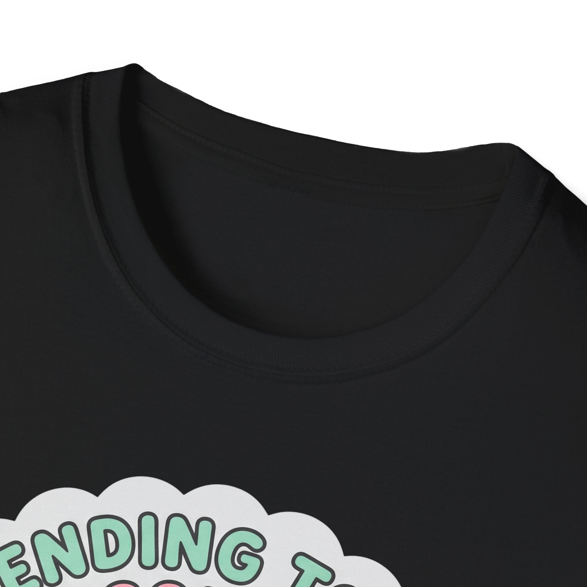 Spending Today in Cozy Bubble T-Shirt — Relaxed Lounge Tee for Cozy Days