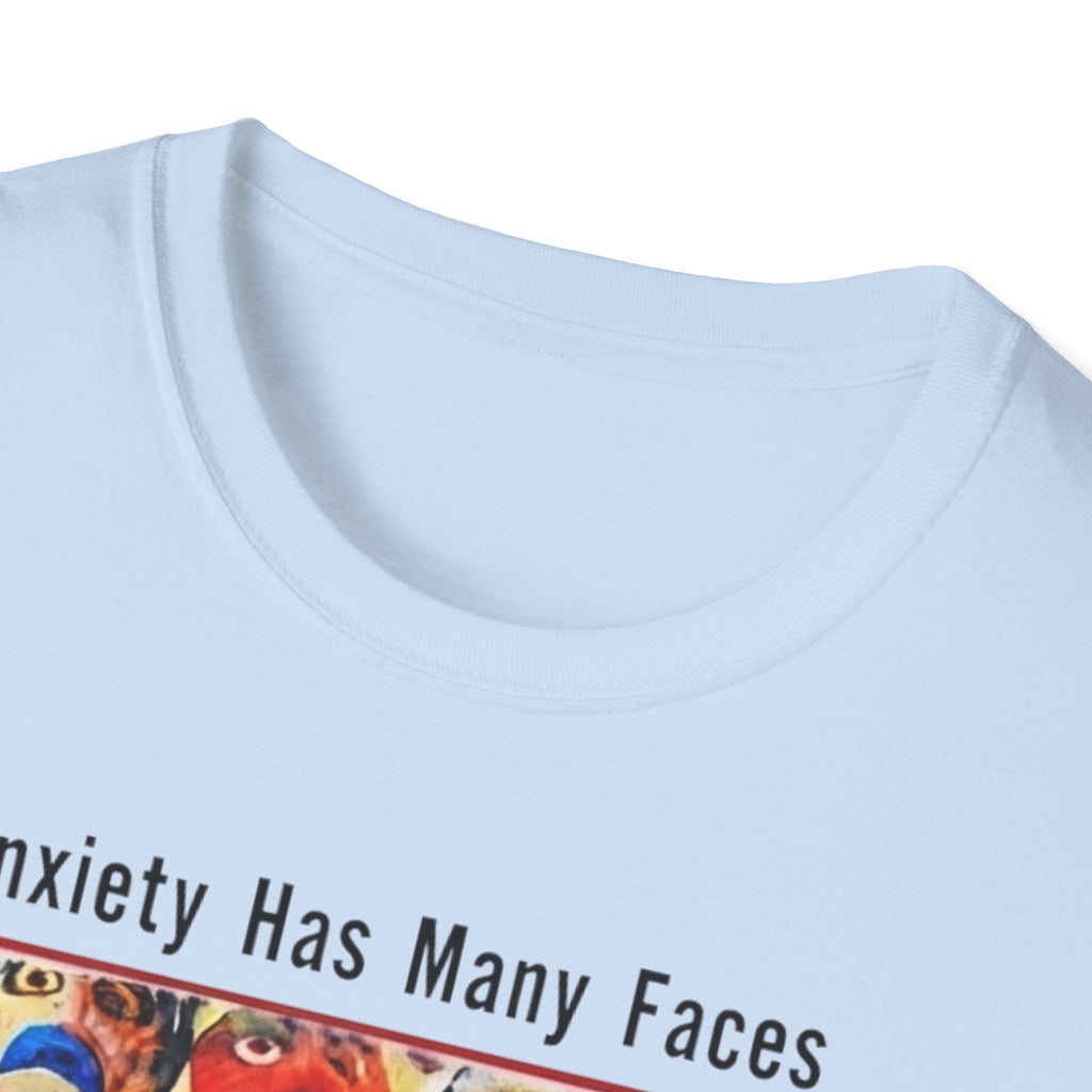 Anxiety Has Many Faces T-Shirt — 'There Is Only One Treatment: A Nap' Graphic Tee