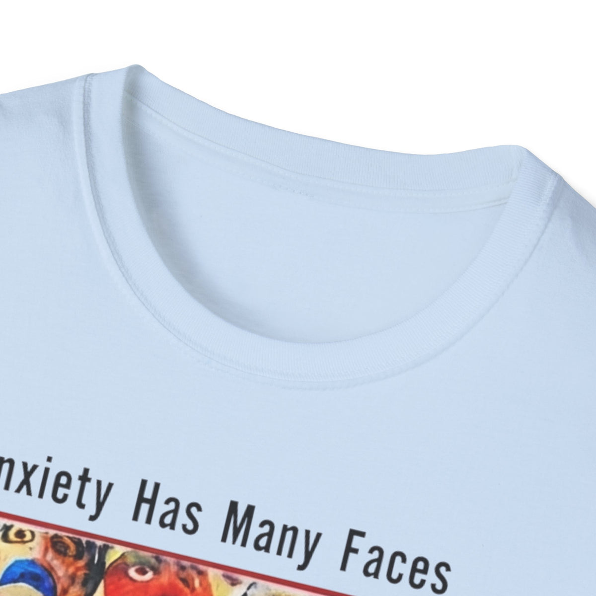 Anxiety Has Many Faces T-Shirt — 'There Is Only One Treatment: A Nap' Graphic Tee
