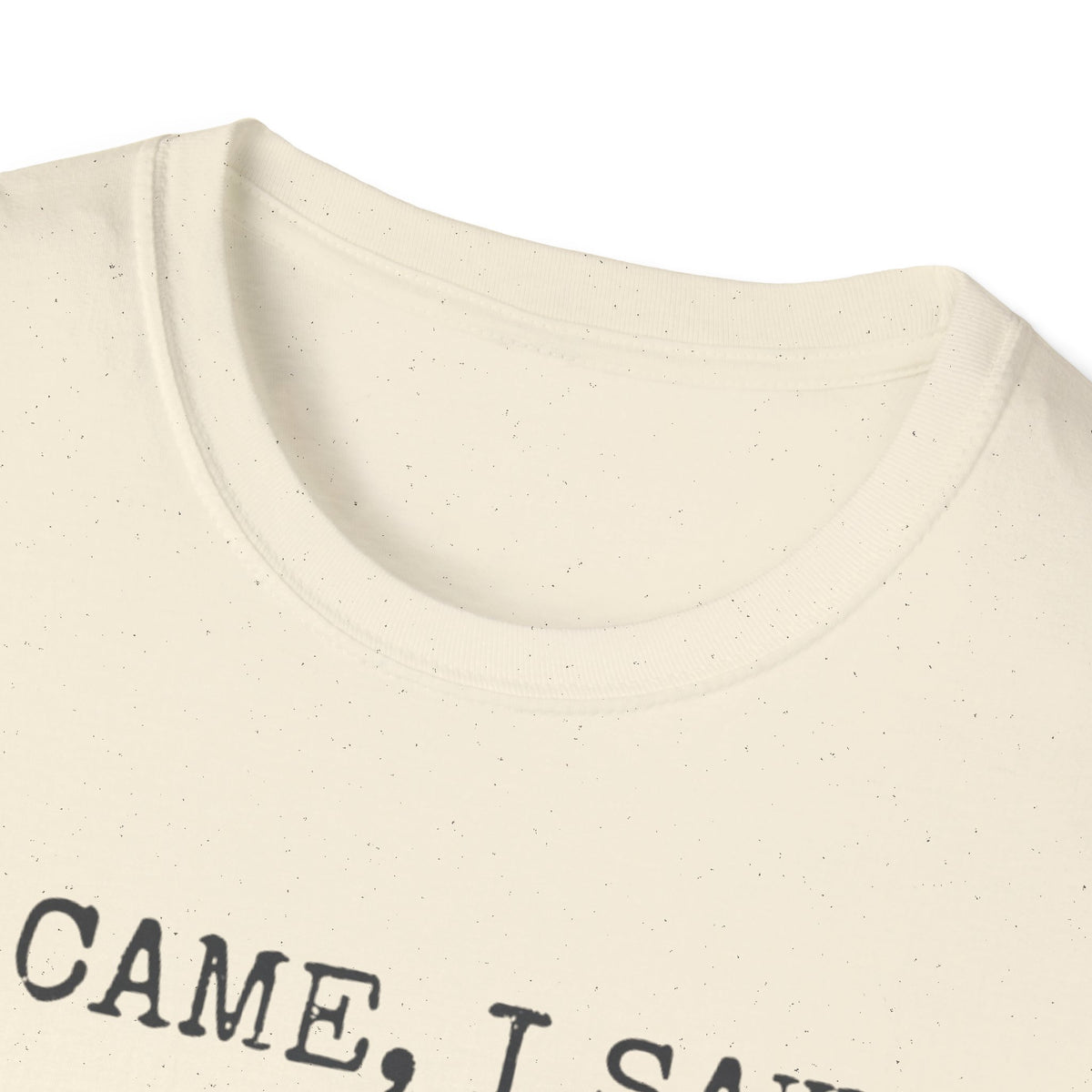 I Came I Saw I Had Anxiety So I Left Tee — Funny Anxiety Awareness T-Shirt
