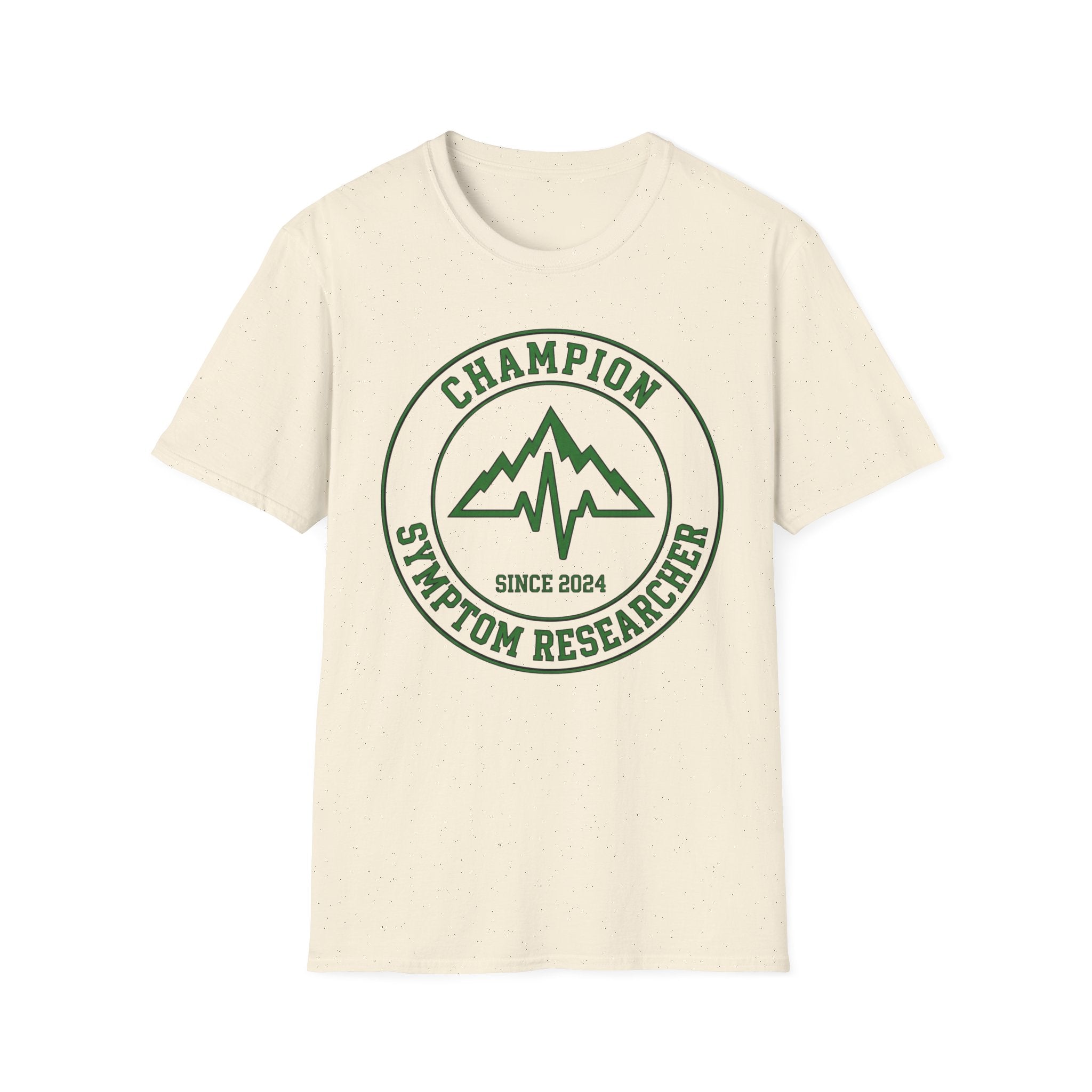 Champion Symptom Researcher T shirt