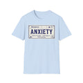 Anxiety Label – Funny Mental Health T shirt
