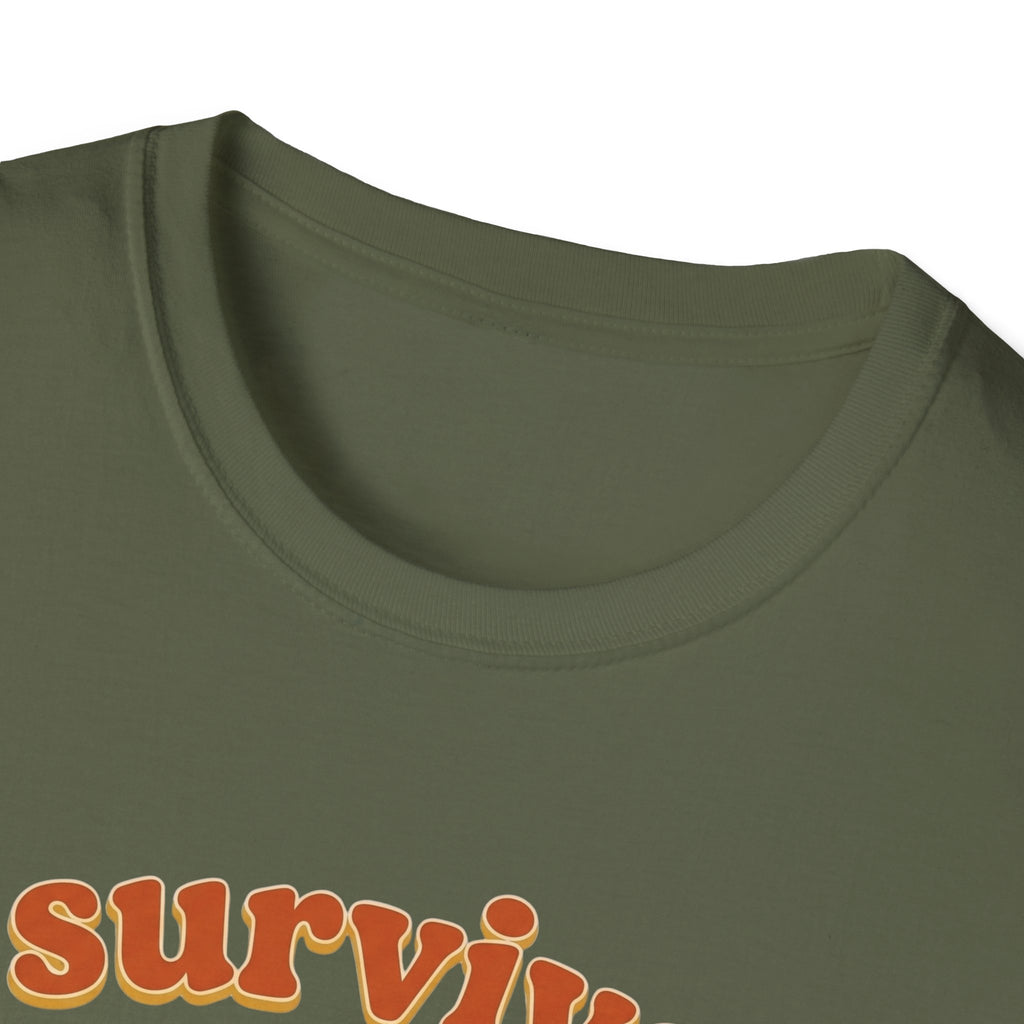 I Survived My Own Thoughts Again T-Shirt — Funny Mental Health Graphic Tee